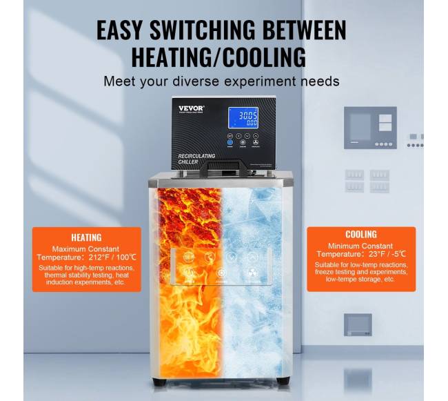 Laboratorinis šaldytuvas cirkuliatorius 6L2