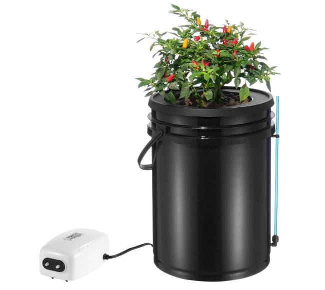 Giluminės kultūros hidroponinės auginimo sistemos kibiras0