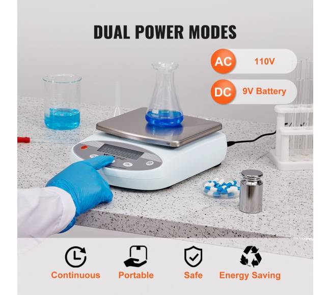 Analitinės laboratorinės svarstyklės 3000g x 0.01g4