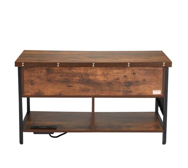 Pakeliama kavos staliukas su USB ir apšvietimu9