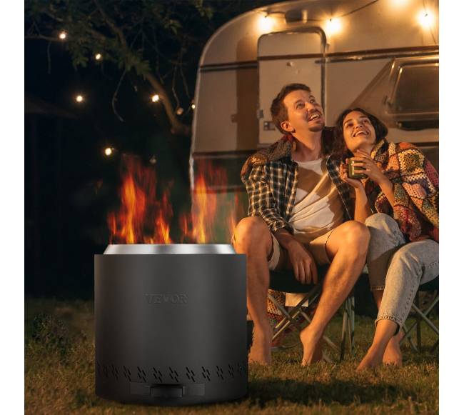 Nerūkantis laužavietės krosnelė 40 cm skersmens7