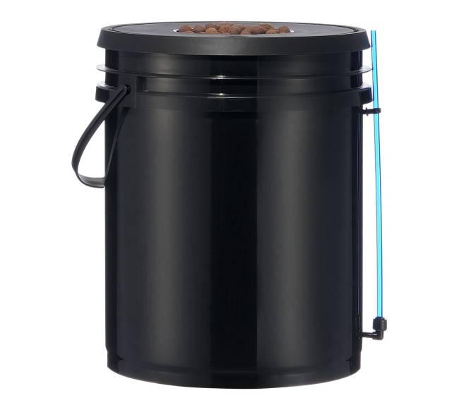 Hidroponinė sistema su 4 kibirais ir oro siurbliu10