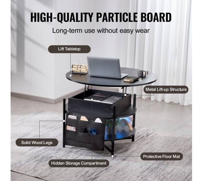 Pakeliams apvalus kavos staliukas4