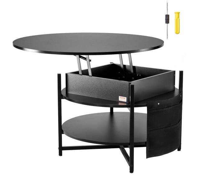 Pakeliams apvalus kavos staliukas8