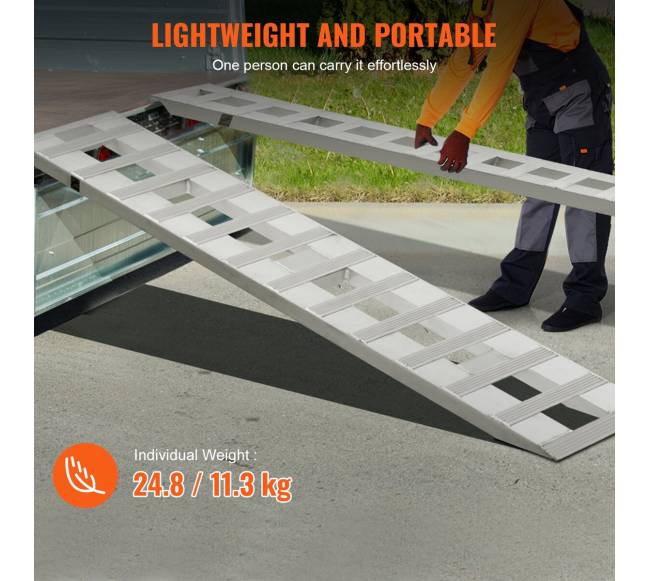 183 cm aliuminio rampos, 2721 kg, 2 vnt.5