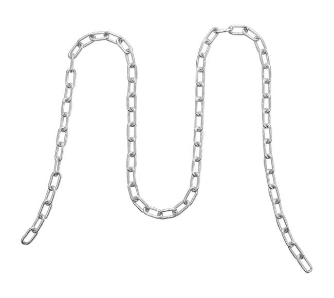 Cinkuota grandinė, anglinio plieno kilpos8