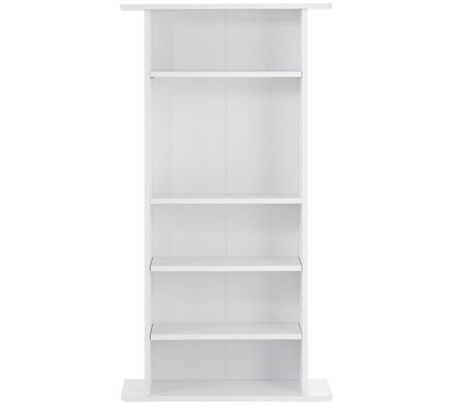 Balta medijų saugojimo spinta 5 aukštų8