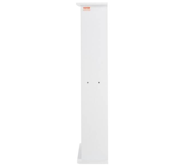 Balta medijų saugojimo spinta 5 aukštų10