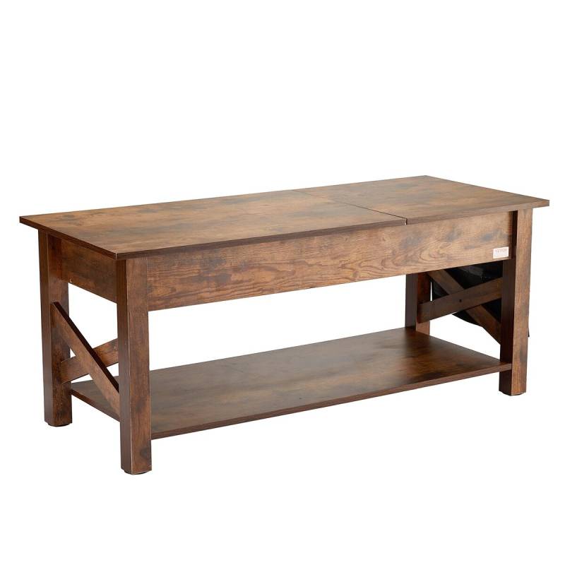 Pakeliama kavos staliukas 120 cm rudas0