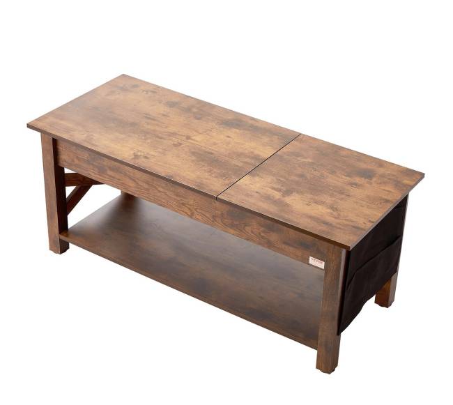 Pakeliama kavos staliukas 120 cm rudas9