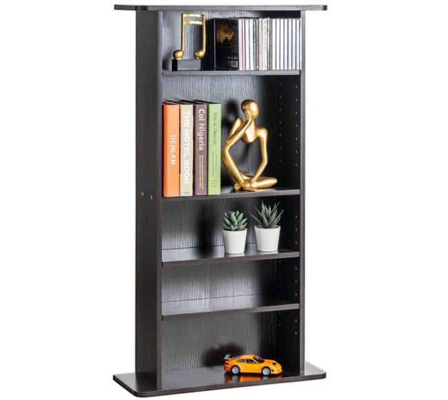 Medijos saugojimo spintelė su 5 lentynomis9