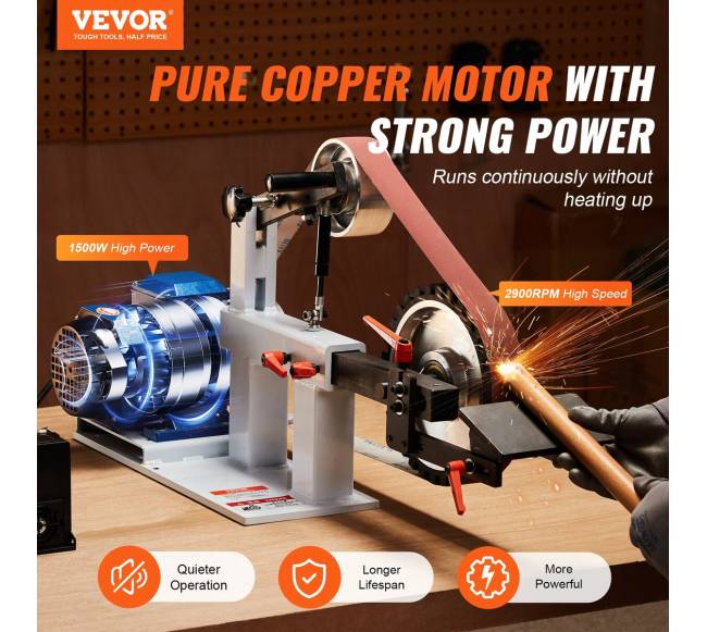 Juostinis šlifuoklis 1828.8 x 50.8 mm su kintamu greičiu1