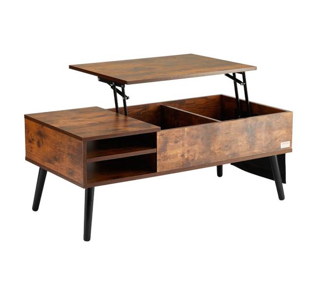 Pakeliama kavos staliukas 100 cm rudos spalvos9