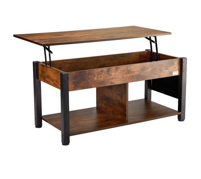 Kavos staliukas su pakeliamu stalviršiu9