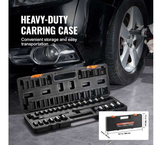 29 dalių smūginiai galvučių rinkinys su dėklu5