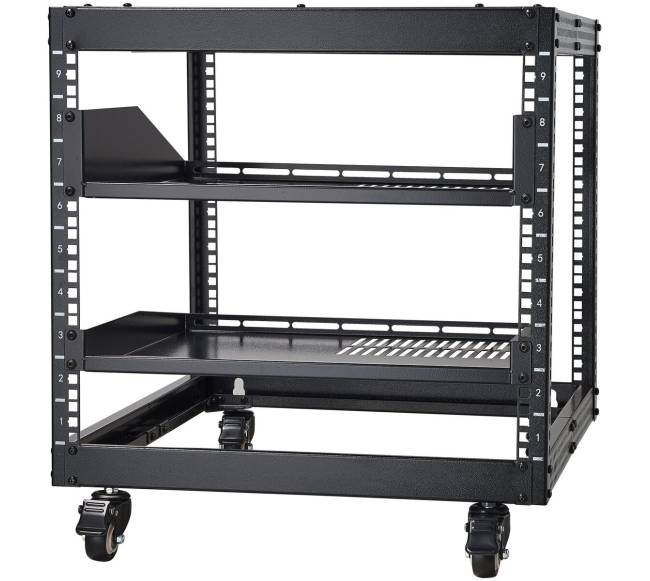 9U 4 strypų atviras serverių stovas8