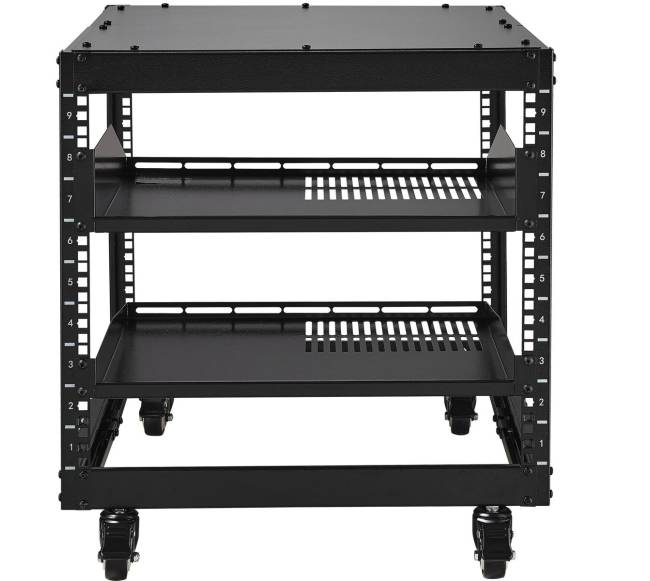 9U 4 strypų atviras serverių stovas10