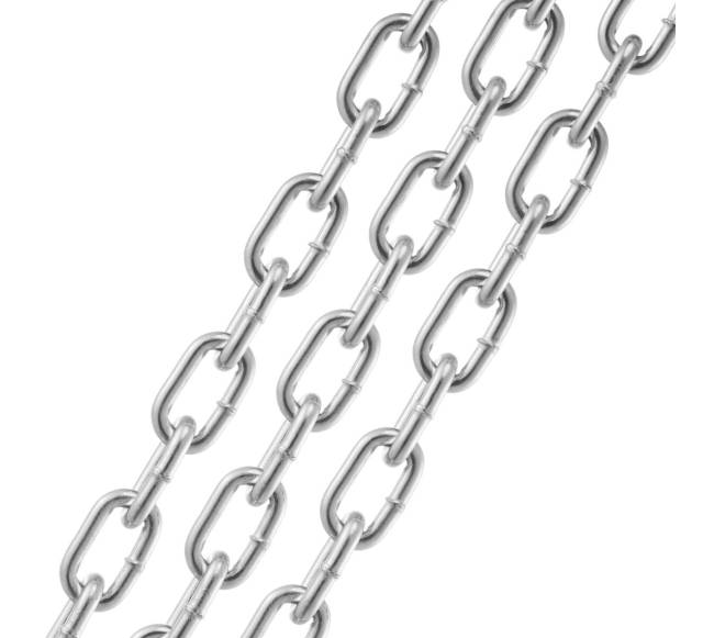 Cinkuota plieno grandinė 8 mm x 28 m0