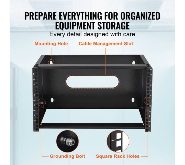 6U sieninis tinklo stovas, 35 cm gylio4