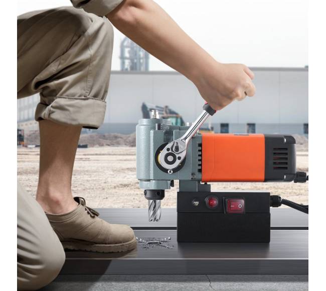 Magnetinė gręžimo mašina 1300 W žemo profilio7