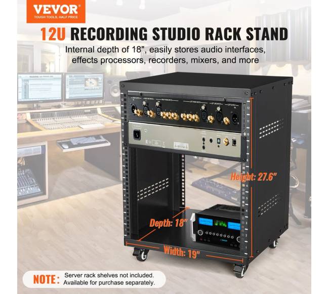 12U AV įrašų studijos stovas1