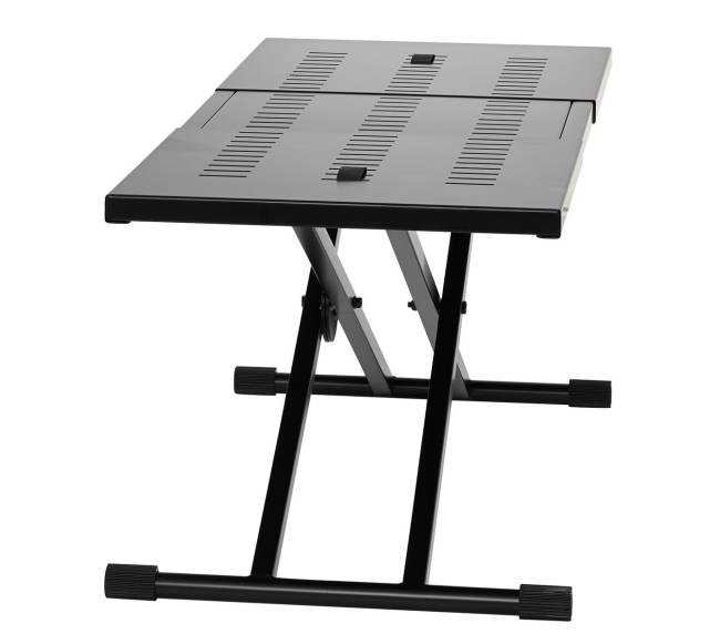 Nešiojamas DJ stalas su dvigubomis X formos kojomis10
