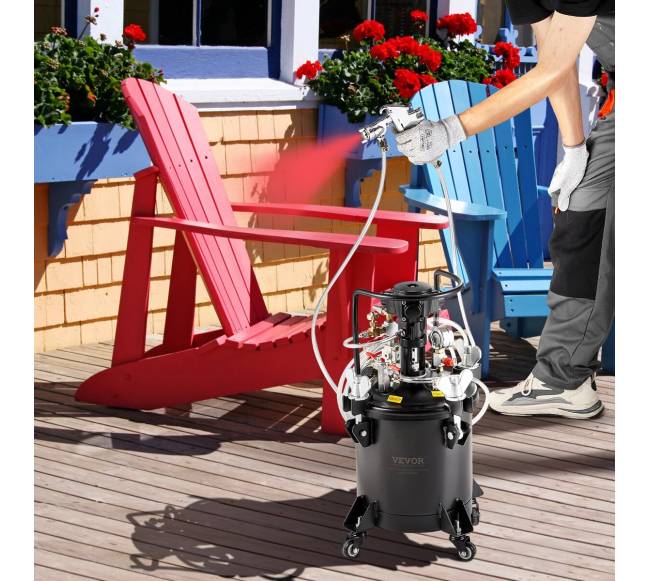 Dažų purškimo slėgio puodas 10 L7