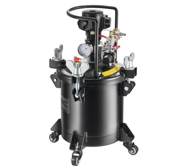 Dažų purškimo slėgio puodas 10 L8