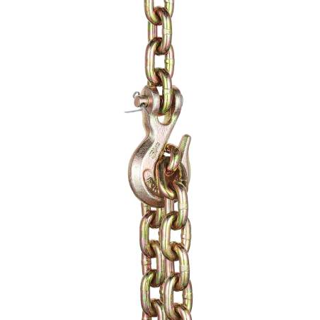 Tvirtinimo grandinė su kabliais 8 mm x 3.16 m 2.22T0