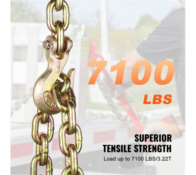 Pririšimo grandinė įtempimo grandine su kabliukais4