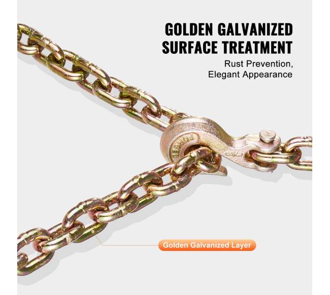 Pririšimo grandinė įtempimo grandine su kabliukais5