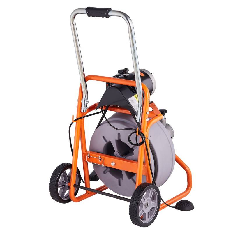 Kanalizacijos valiklis automatinis su ratukais0