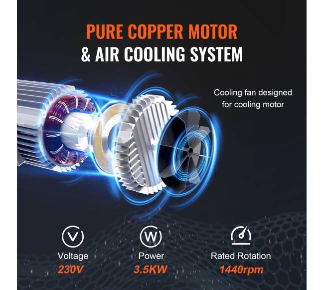 Elektrinis grandininis keltuvas 2000 kg trijų fazių4