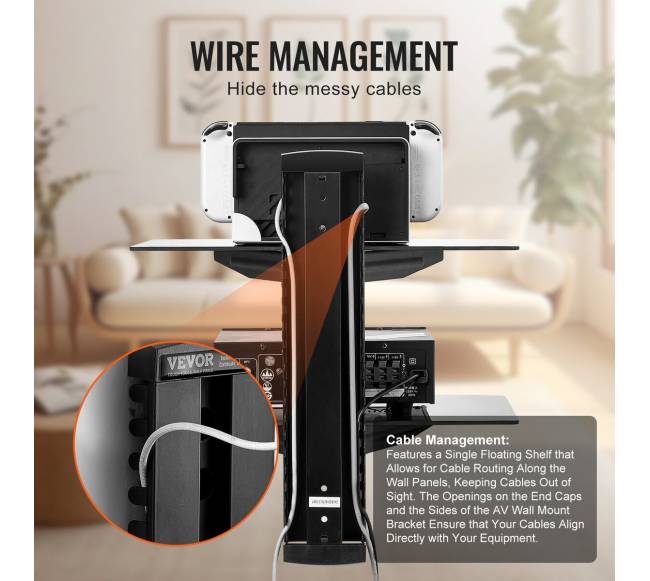 Dviejų aukštų stiklinės lentynos su laikikliu4