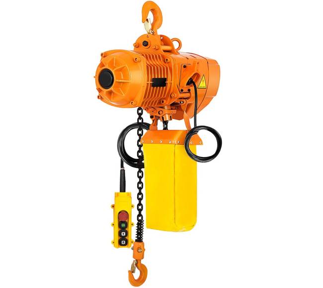 Elektrinis vienfazis grandininis keltuvas 1T, 4 m0