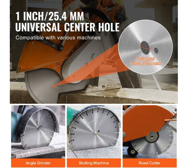 Deimantinis pjovimo diskas 350 mm betono pjūklui5