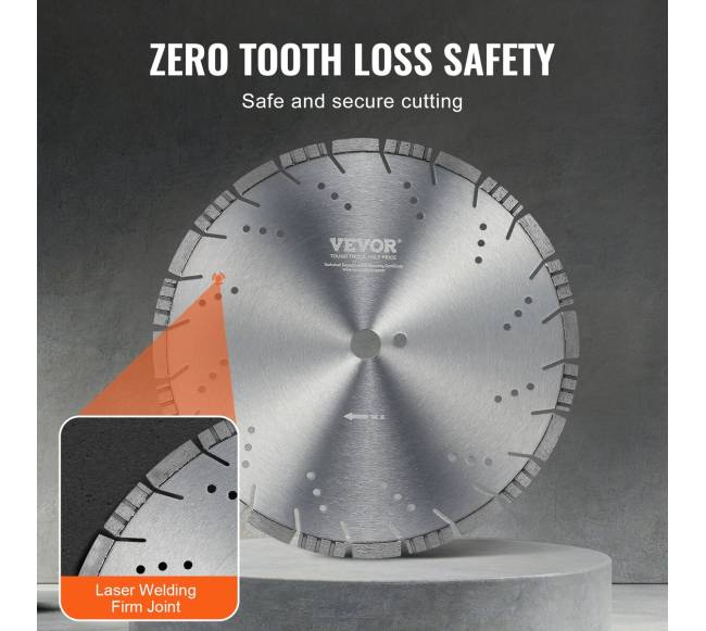 Deimantinis pjovimo diskas betonui 350 mm3