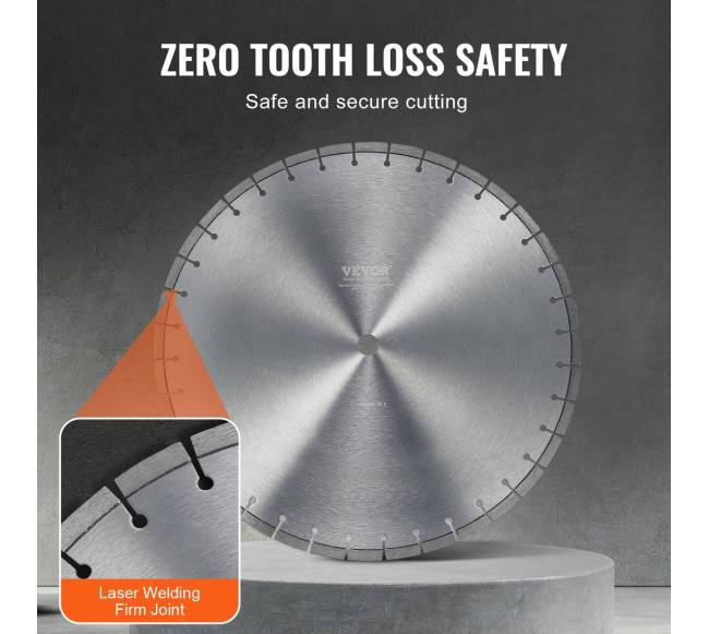 Deimantinis pjovimo diskas betonui 400 mm3