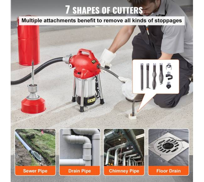 Tualetų valymo mašina 37,9 kg 120 pėdų3