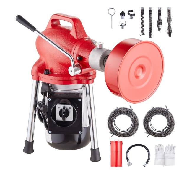 Tualetų valymo mašina 37,9 kg 120 pėdų8