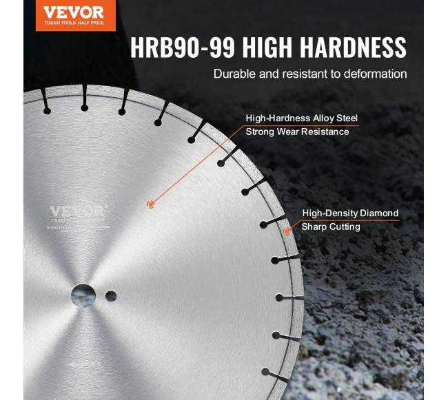 Deimantinis pjovimo diskas betonui 450 mm1