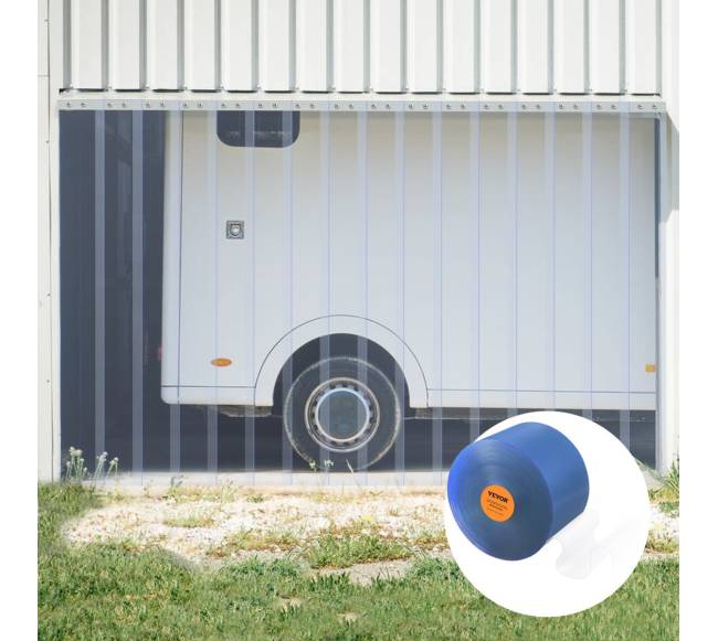 PVC juostinės durys 2500 cm x 30,5 cm vėsintuvams7