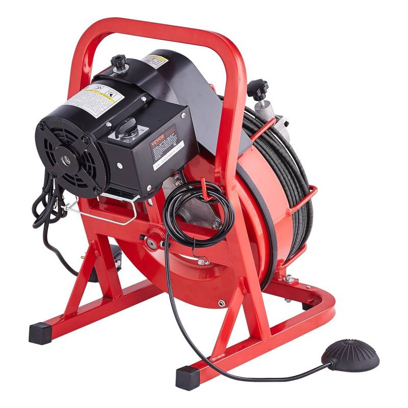 elektrinis kanalizacijos valytuvas su 15m ilgintuvu0