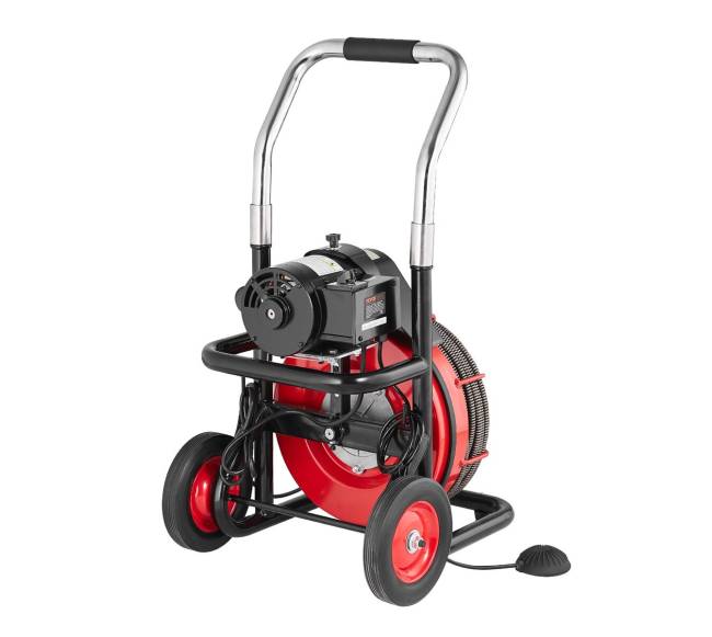 Elektrinė vamzdynų valymo mašina 100FT x 12 mm0