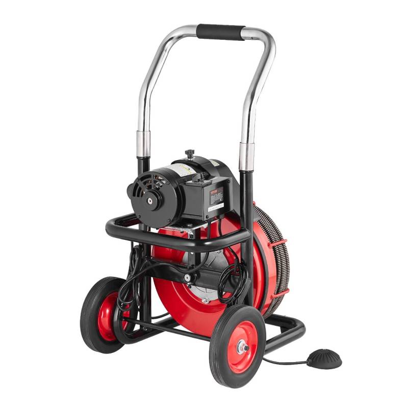 Elektrinė vamzdynų valymo mašina 100FT x 12 mm0