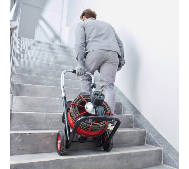 Elektrinė vamzdynų valymo mašina 100FT x 12 mm7