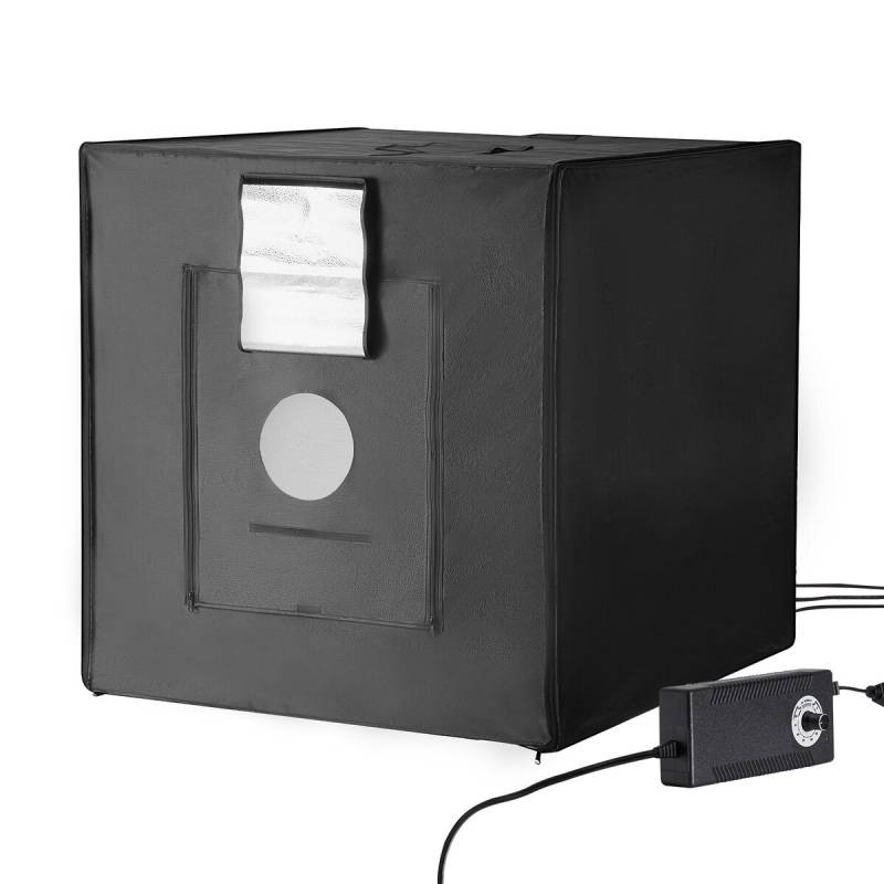 Foto studijos šviesdėžė 100 x 100 cm su LED apšvietimu0