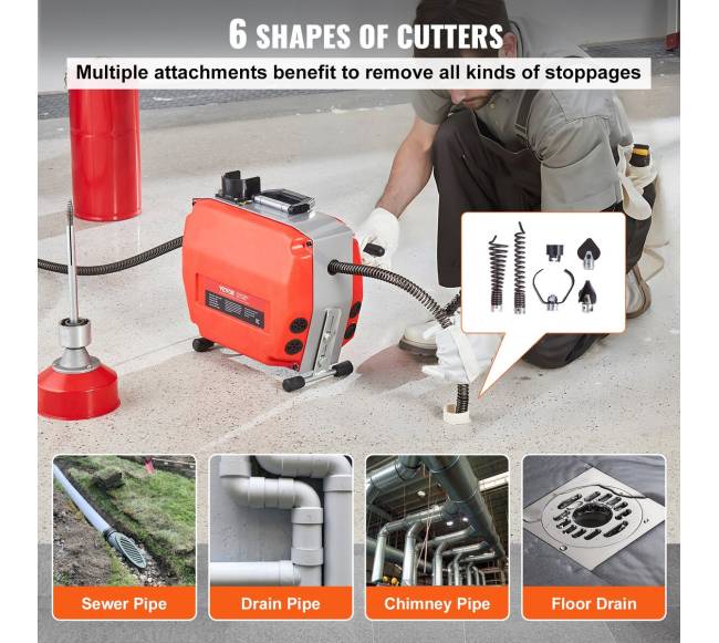 Kanalizacijos valymo mašina 36.5 m, 420W3