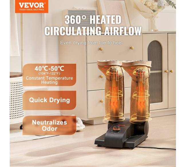 Kompaktiškas batų džiovintuvas su pūtikliu1