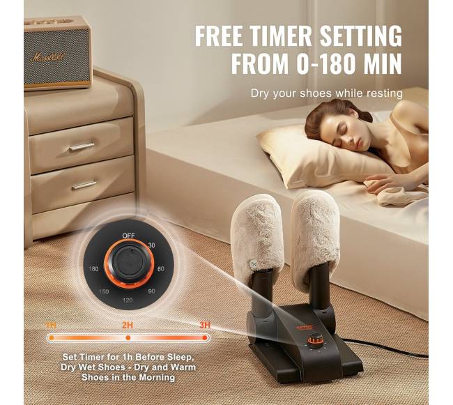 Kompaktiškas batų džiovintuvas su pūtikliu2